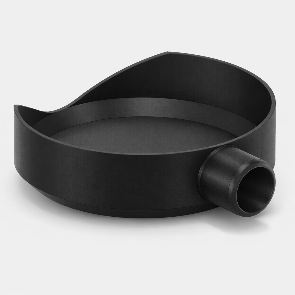 Capte-suie plat (poêle à granulés)